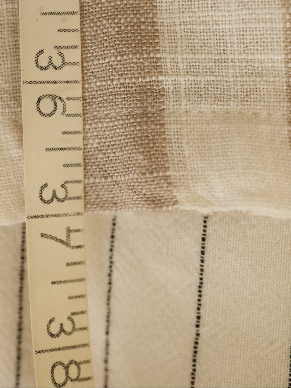 Sleeveless Beige & Cream Striped Midi Dress — Timeless Summer Style - Picture 7 of 8